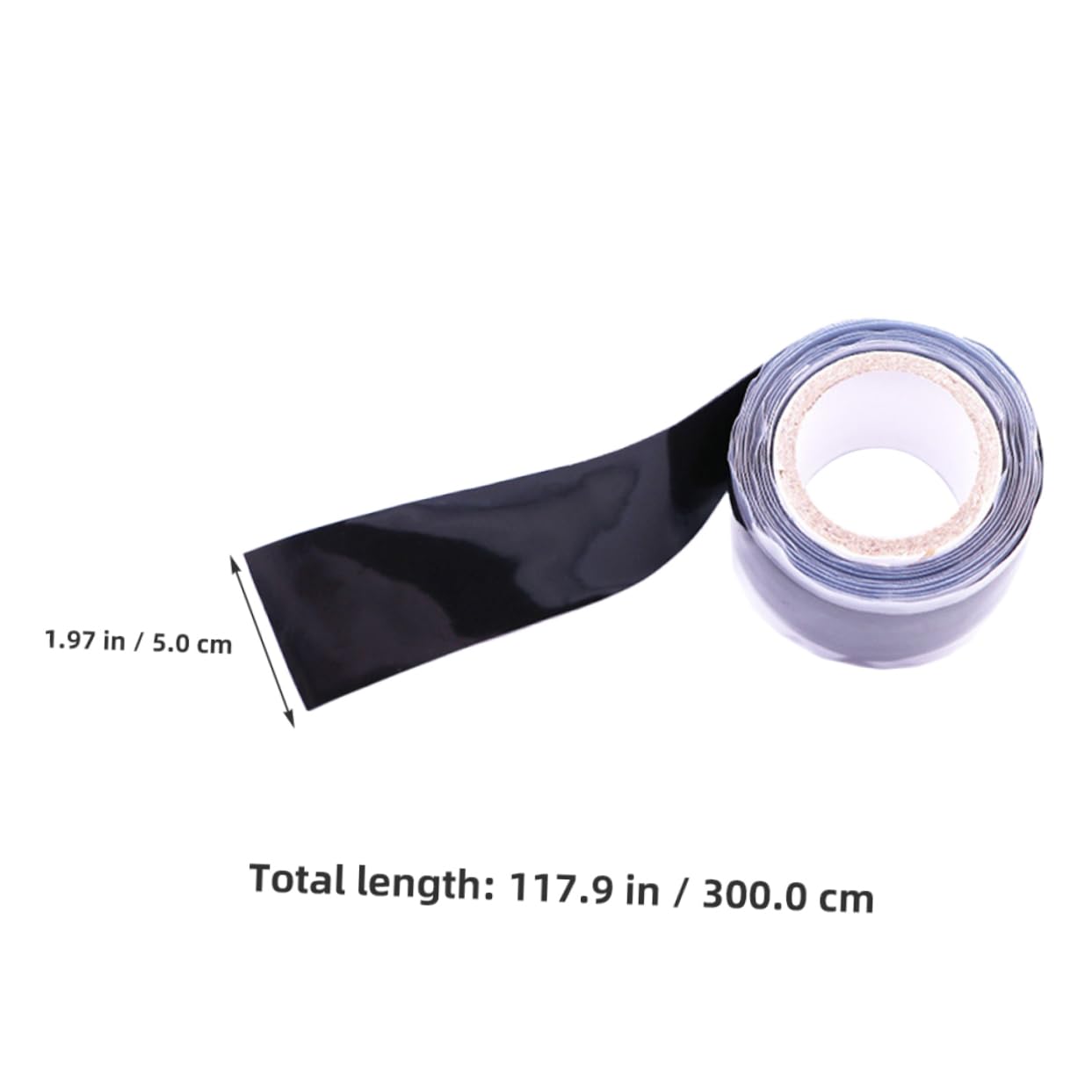 cinta aislante, Cinta de silicona resistente a altas temperaturas for reparación fugas fontaneros, cables automóviles y uso doméstico(300.00X5.00X0.10CM)