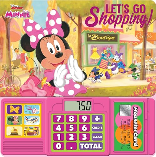 Disney Junior Minnie Mouse - Let's Go Shopping! Cash Register Sound Book - PI Kids (Play-A-Sound)