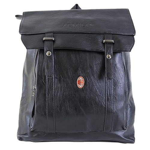 MILAN Zaino Scuola 25L 4 Cerniere Green & Grow - Rosa/Verde, Con Scomparto Laptop E Tasche
