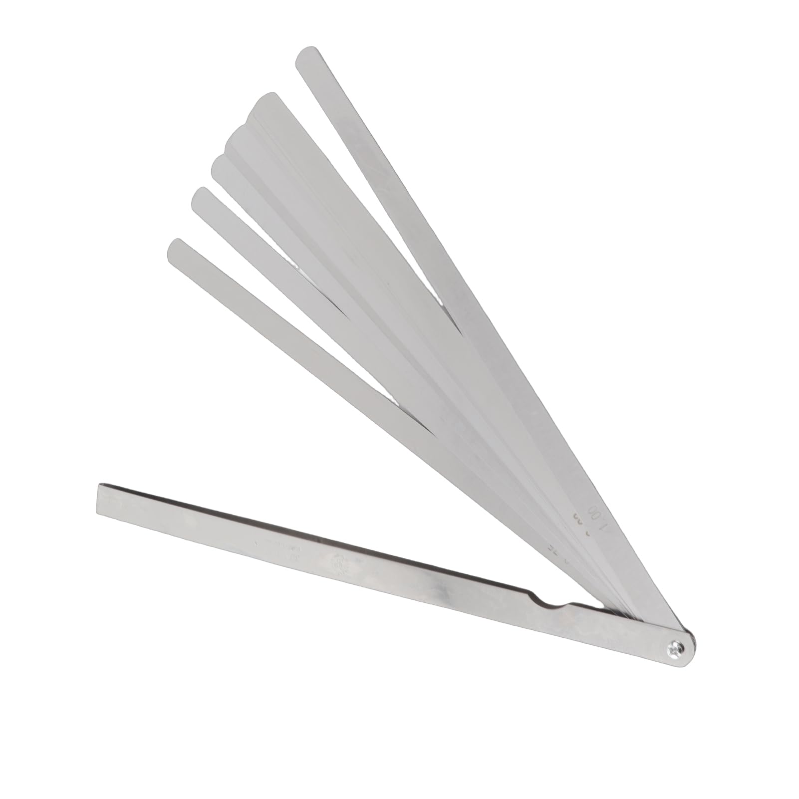 Spessimetro Valvole 300mm 17 Lame Acciaio Metriche 0.02-1mm Gap