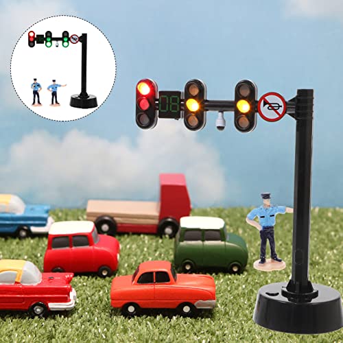 Toddmomy Traffic Light Toy, Traffic Light Toy Traffic Road Signs Traffic Lights Traffic Light Model Educational Road Sign Toys For Kids #TOP5