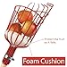 Home-X Fruit Picker Basket - Sturdy Tree Picker Tool with Adjustable Knob - Apple, Avocado, Peach, Pear, Lemon Grabber
