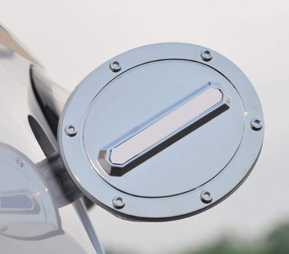 Momoap / Chrome Fuel Filler Door Cover Gas Tank Cap Decoration Cover Trim for Nissan Murano 2015-2022