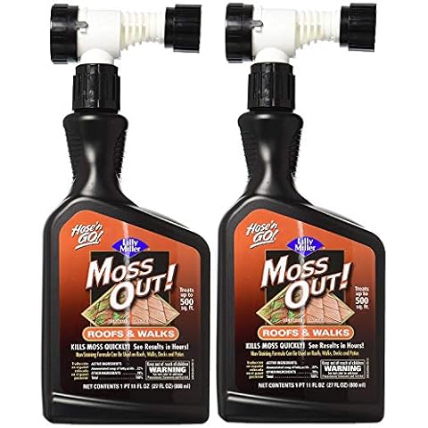 Lilly Miller Moss Out Roofs Walks Ready To Spray 27oz (2-(Pack)) Cover