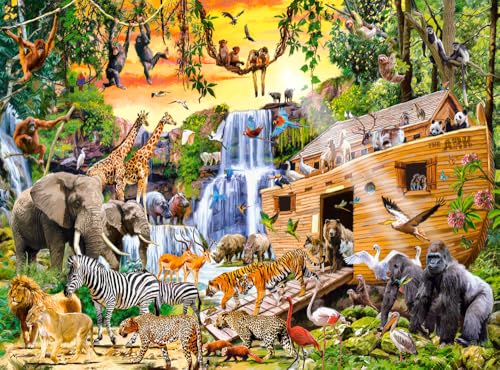 Castorland rompecabezas El Arca   rompecabezas 3000 piezas de animales