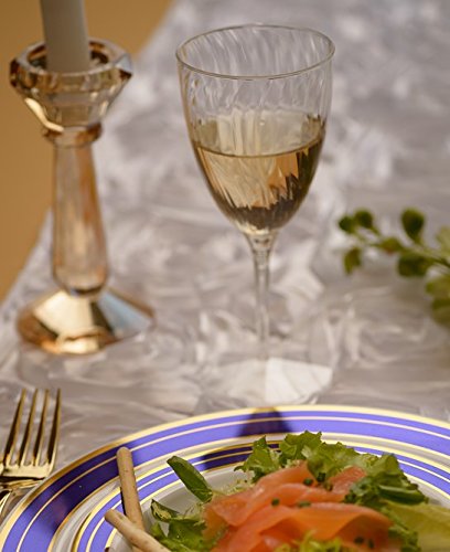 Hard plastic 1-piece wine glasses, 6-ounce capacity, clear plasti…
