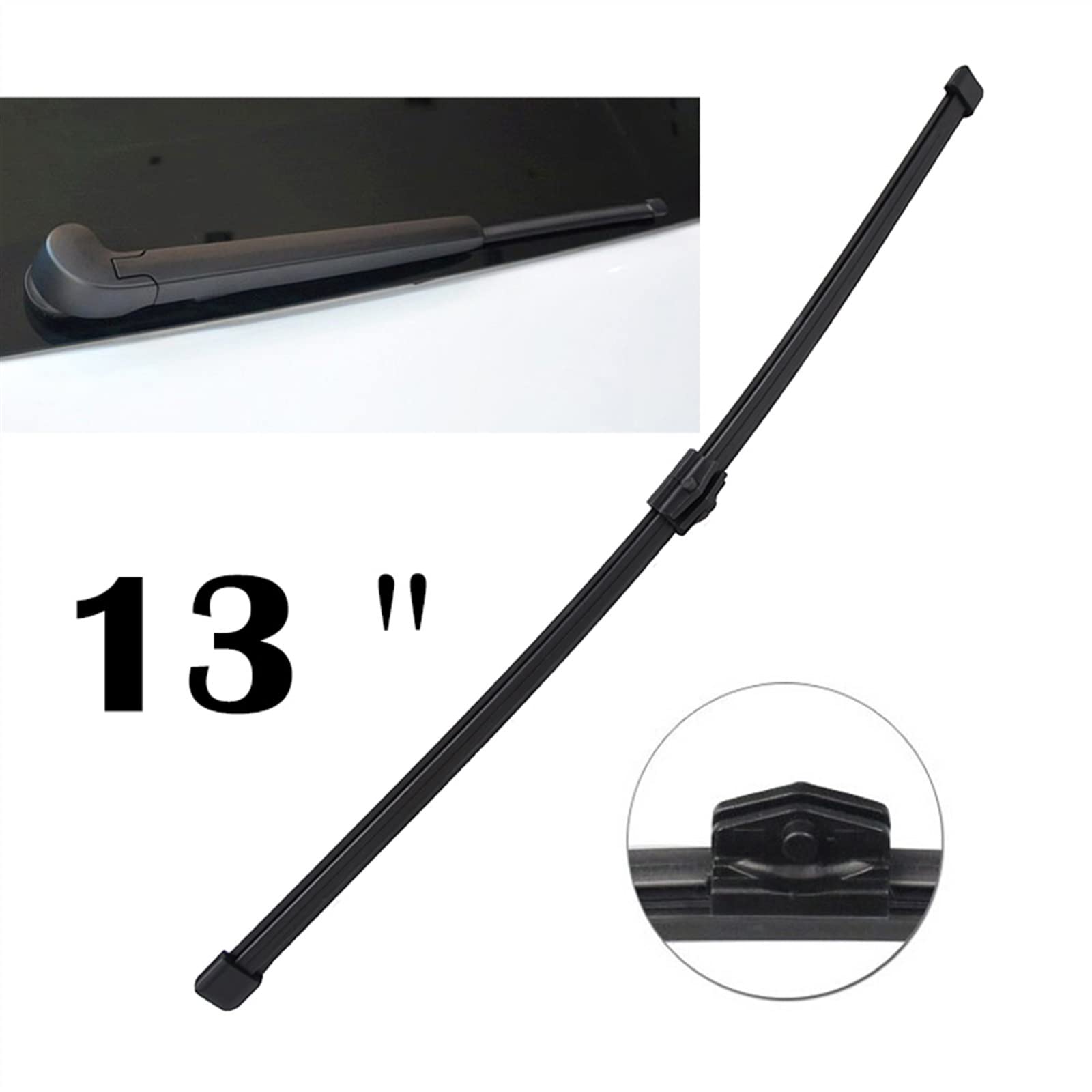 Juego De Escobillas Limpiaparabrisas Delanteras Y Traseras De 24 "+ 20" + 13 "LHD, Ventana De Parabrisas De Coche Para Audi Q5 2008-2016 2017 Parabrisas