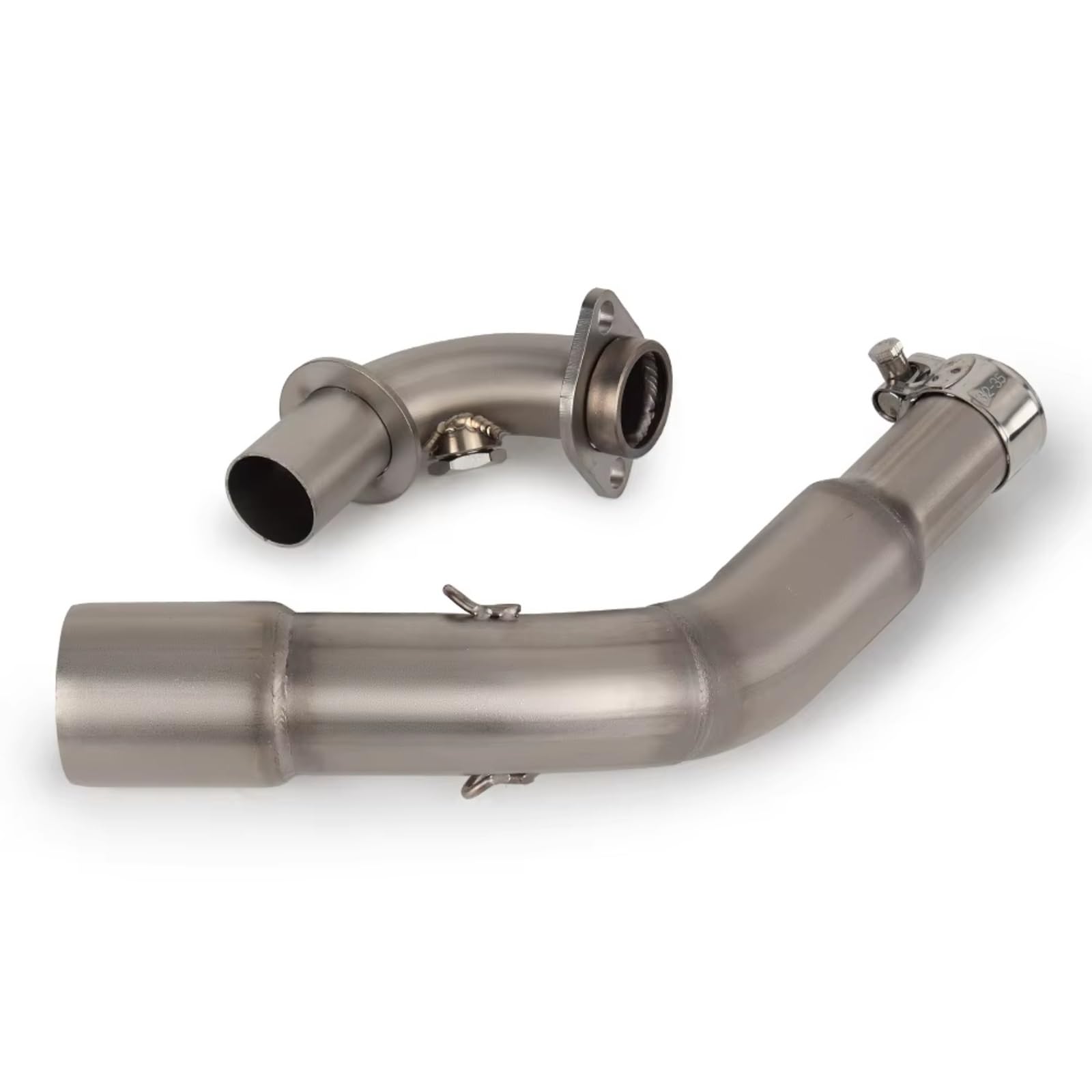 Auspuff Schalldämpfer Kompatibel Mit Vespa Für GTS-300 2008–2023, Motorrad-Auspuffkrümmer-Rohr-Set, Kopfrohr, Slip-on-Line-Auspuff-Schalldämpfer-Set