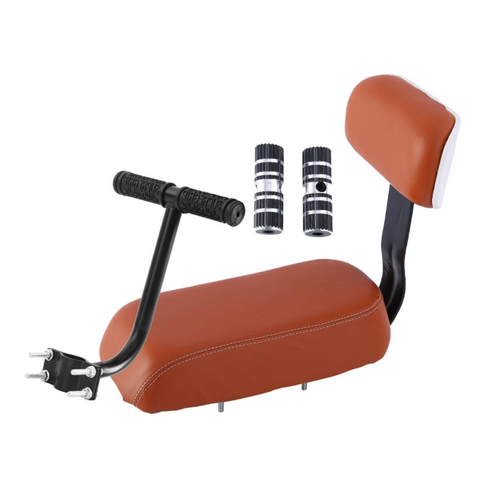 Seggiolino Bici Bambini Posto Posteriore, Marrone, style to 9