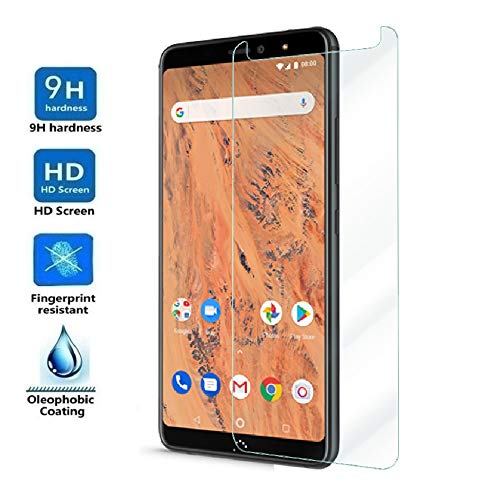 REY Protector de Pantalla para BQ AQUARIS X2 / X2 Pro, Cristal Vidrio Templado Premium
