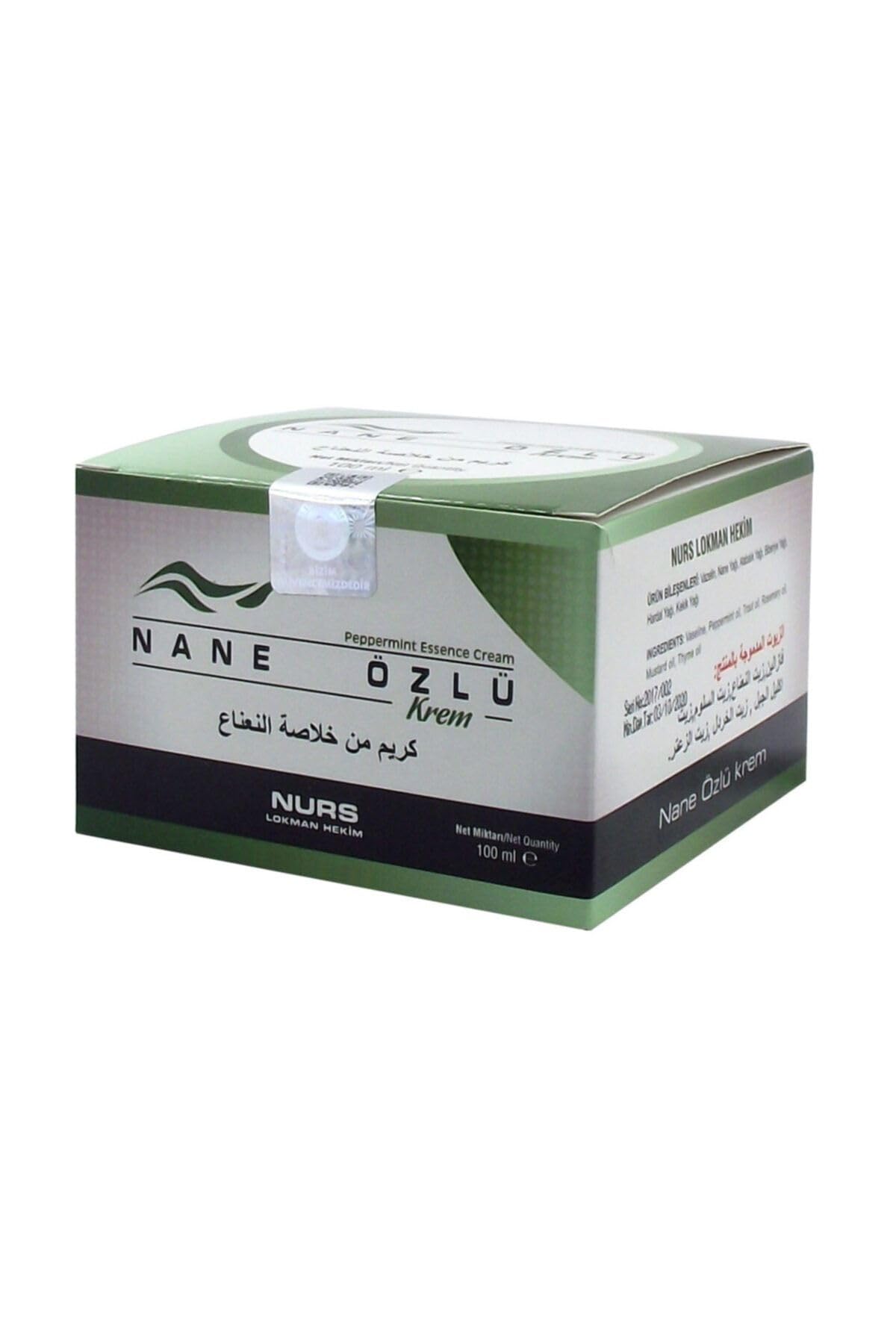 Nurs Lokman Hekim Nane Özlü Krem 100 Ml.