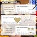 HMJKL Surprise Concert Tickets with Envelope, Concert Ticket Scratch Reveal Card for Birthday Christmas Wedding Valentine's Day, DIY Surprise Gifts for Kids Family Couple Friend (1 Set) -01