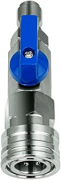 مجموعة صمامات غسالة عالية الضغط 3/8 موصل سريع NPT 4500 PSI لخرطوم غسالة الطاقة