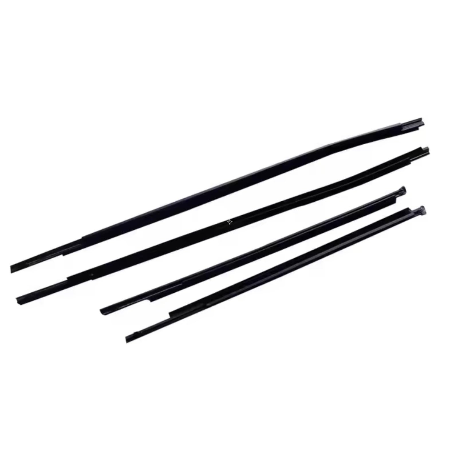 Pbqenxb One Color For Toyota For Hilux For Revo 2016-2021 68210-0K010 4 X Black Car Rubber Weatherstrip Glass Window Molding Trim Seal Belt Outer Window Weatherstrip