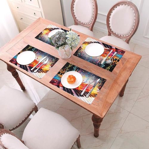 Tapis de table antidérapant lavable pour protéger la table des rayures - 6