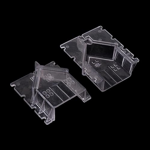 Miniatura 4 de freneci - Molde de plástico transparente para velas en forma de casa, molde de jabón, hecho a mano, manualidades