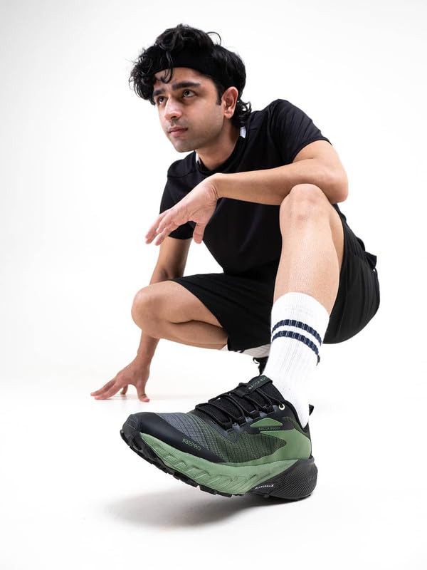 Image of Bacca Bucci TrekZON Men's Outdoor Trekking & Trail Running Shoes with AllTerraX Grip Outsole | #BePro Series