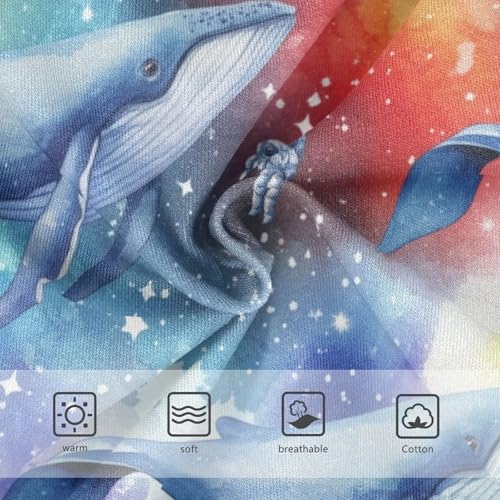 Joisal Galaxy Whales Rainbow Gradient Girls Underwear Toddler 2t Cotton Panties for Girl Fancy Briefs Underpants3