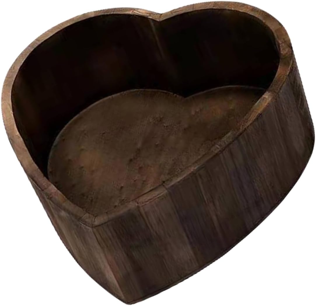 1pc Heart Shaped Photography Props Newborn Newborn Props Photo s Girl Baby Photo Infant Baby Posing Case Clothes Simple Wood Child