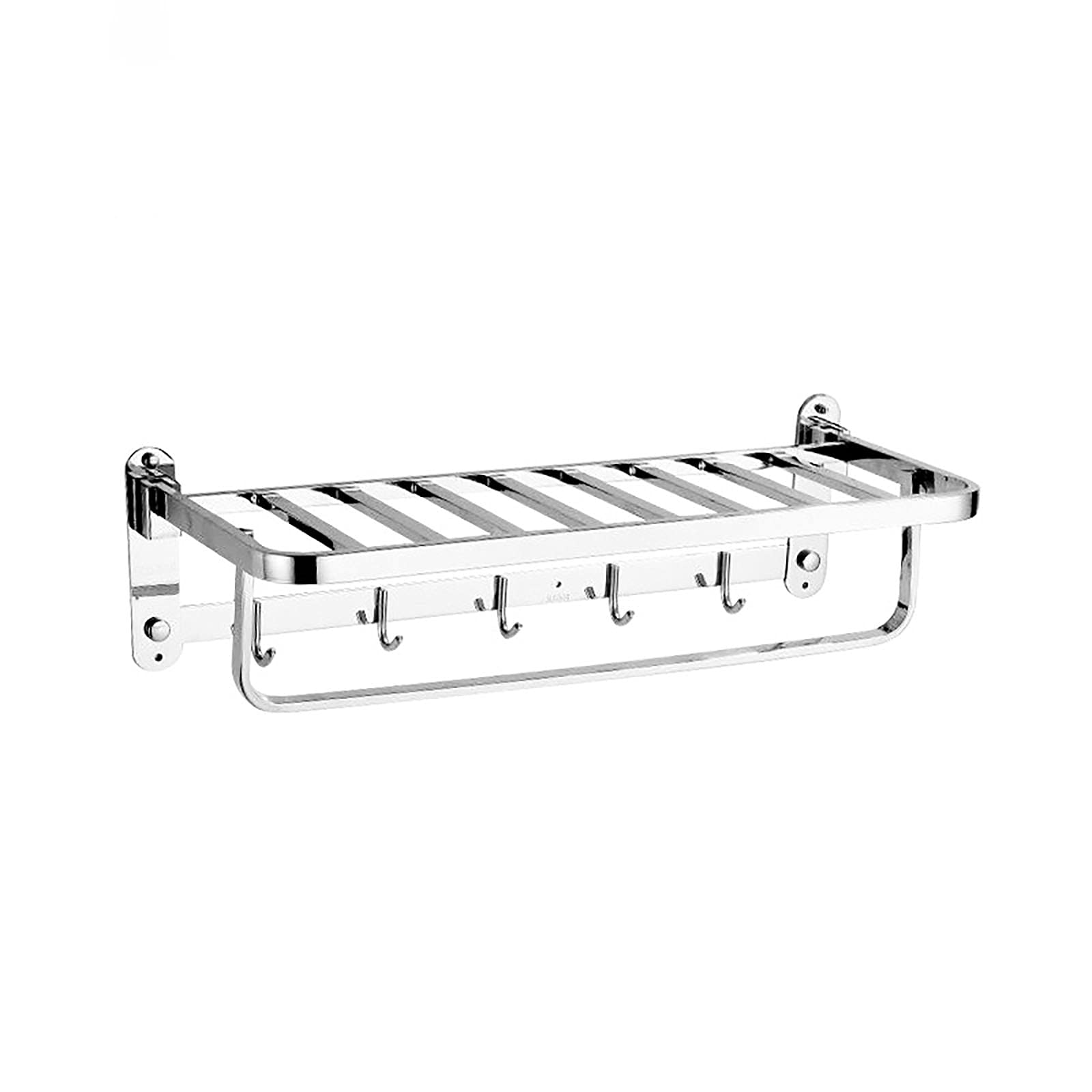 Toallero plegable para baño de acero inoxidable ideal para optimizar aseos pequeños