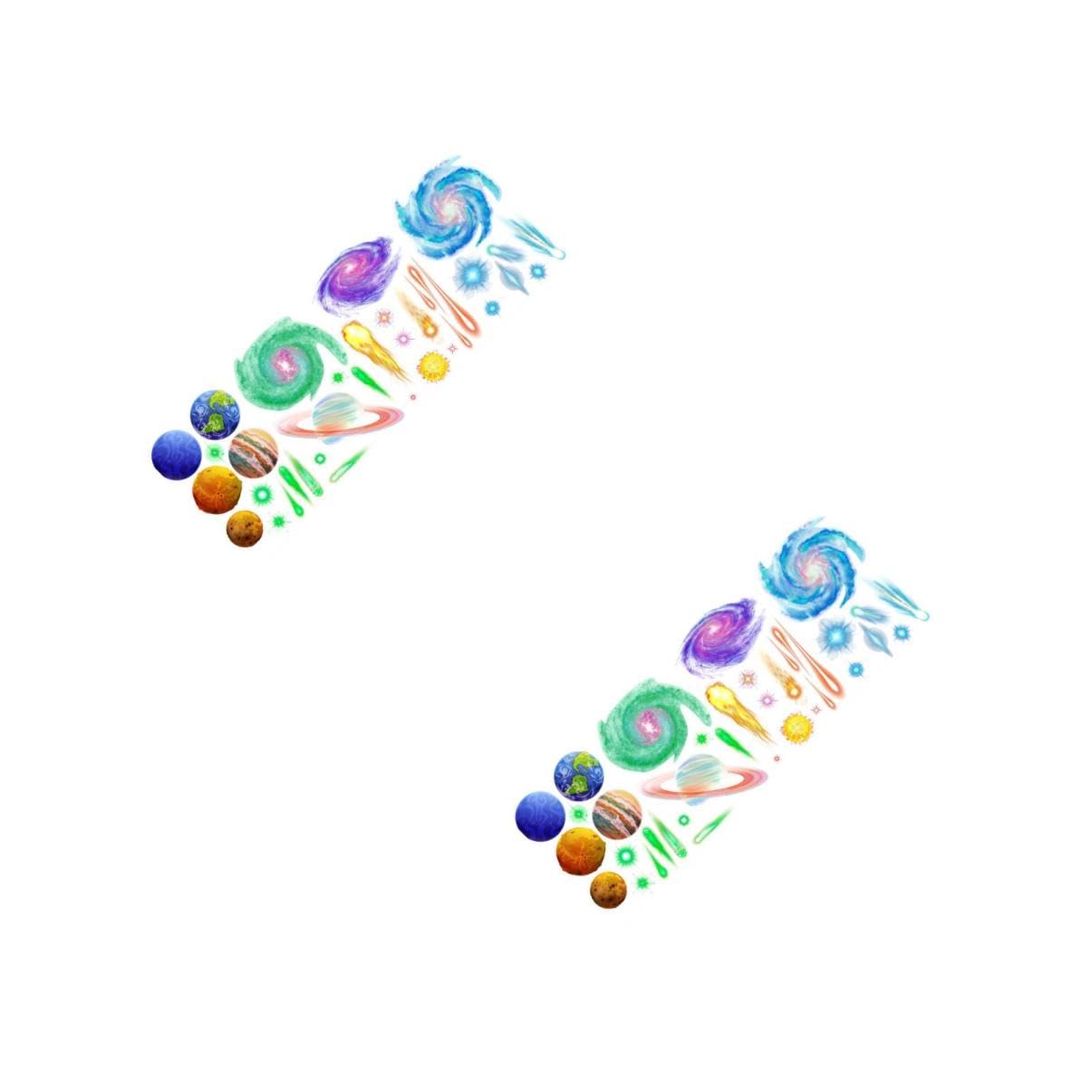 Stickers muraux lumineux pour créer une ambiance d'anniversaire