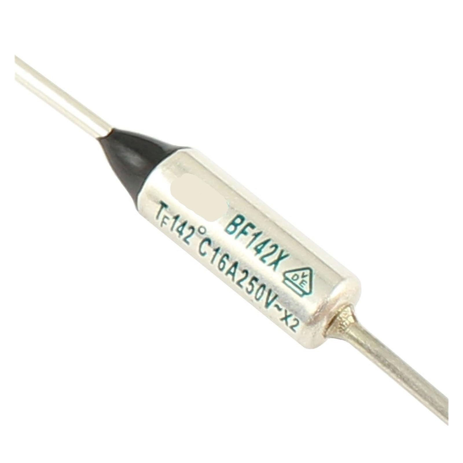 Fusible thermique BF142 contre la surchauffe moteur 142°C TCO axial 16A 250V