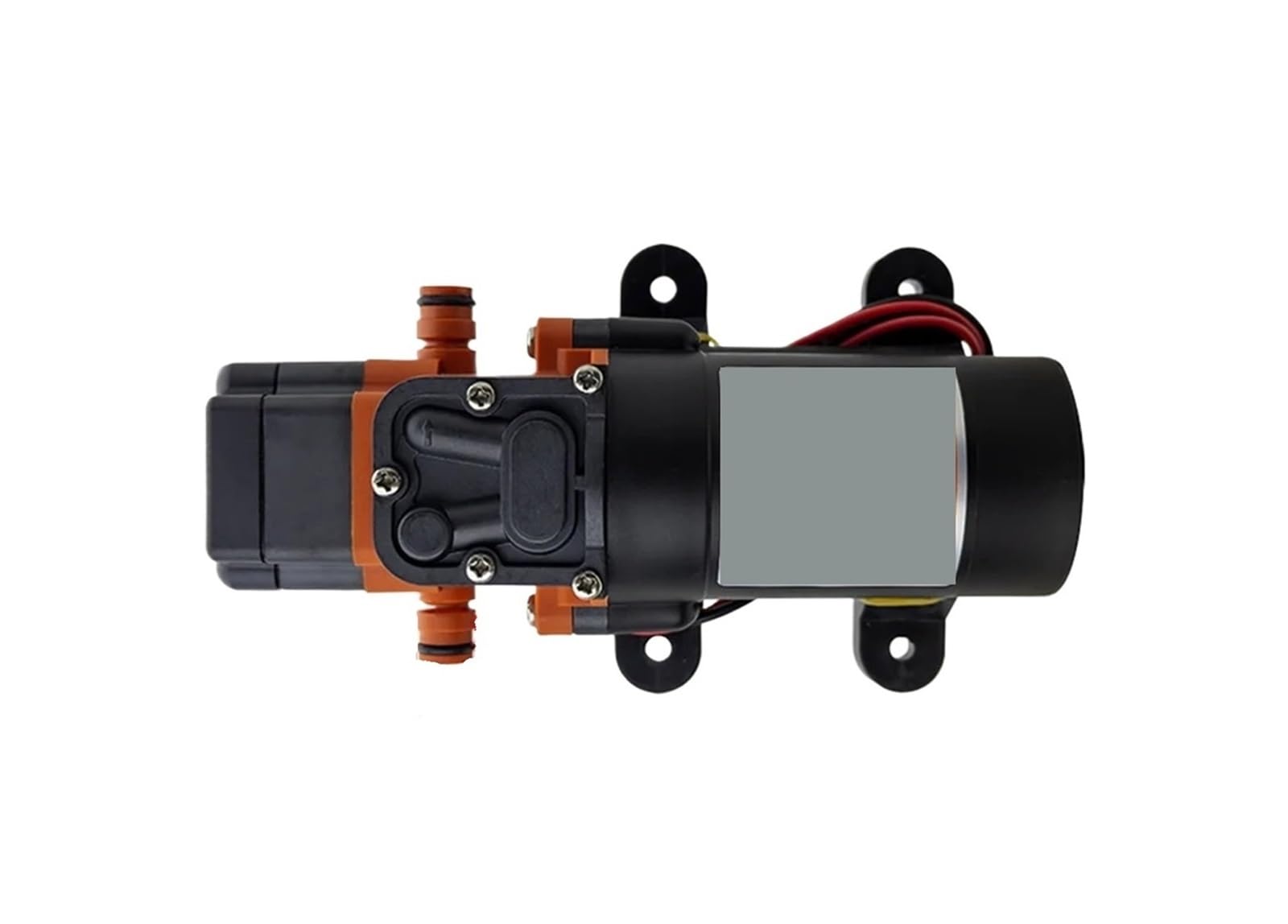 12V DC Self-Priming Diaphragm Water Pump, 3.8LPM 40PSI 1.0GPM Adjustable Pressure Pump