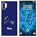 Produktbild PhoneNatic Case kompatibel mit Samsung Galaxy Note 10+ Silikon-Hülle SternzeichenPisces M1