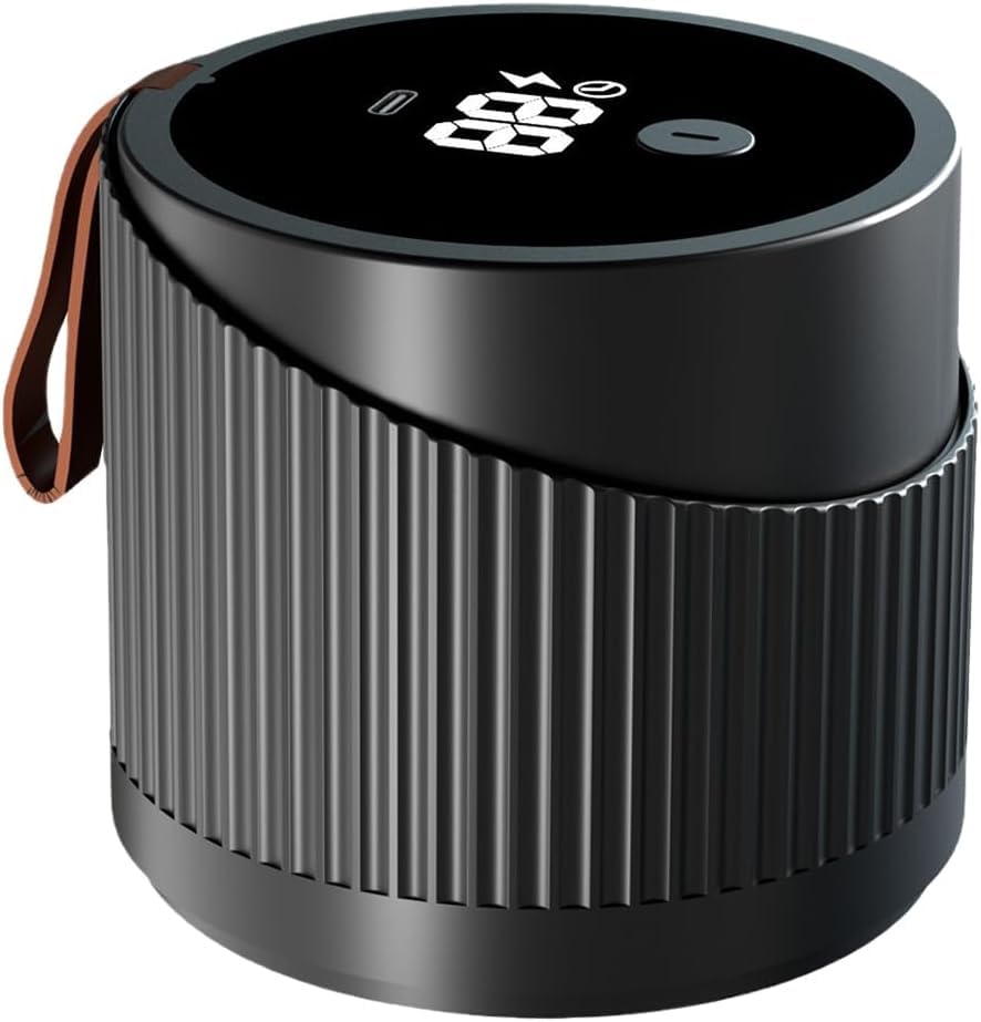 Qumox Pompe à Vide Automatique Pour Bocaux Mason – Rechargeable USB-C, 5 Couvercles Hermétiques, Aspiration 75 KPa