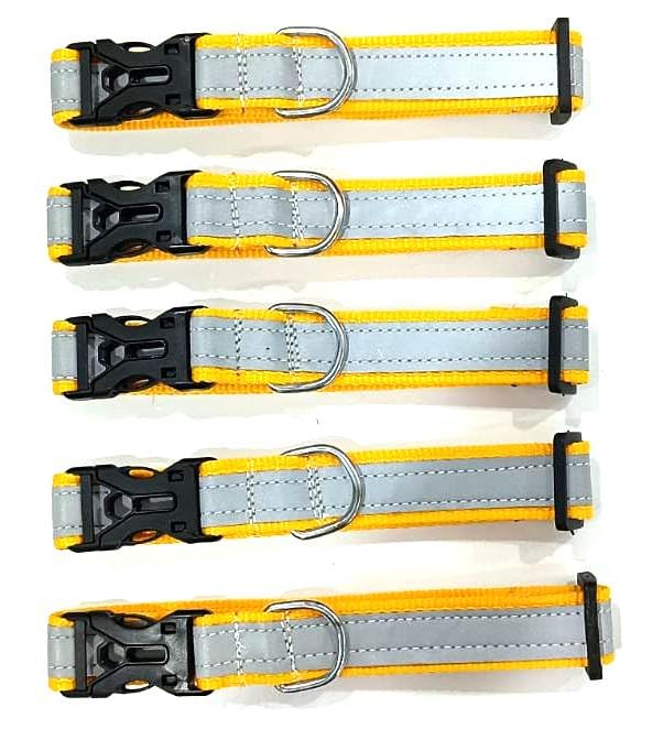 See full amazon price history chart for Reflective Dog Collar 1" for Street Dogs | Durable in All Weather, Adjustable, Soft and Easy to Put on Dogs| Pack of 5 pcs | Color- Yellow Reflective Dog Collar 1" for Street Dogs | Durable in All Weather, Adjustable, Soft and Easy to Put on Dogs| Pack of 5 pcs | Color- Yellow (B0CW3R2M5M) Amazon Price History, Amazon Price Tracker