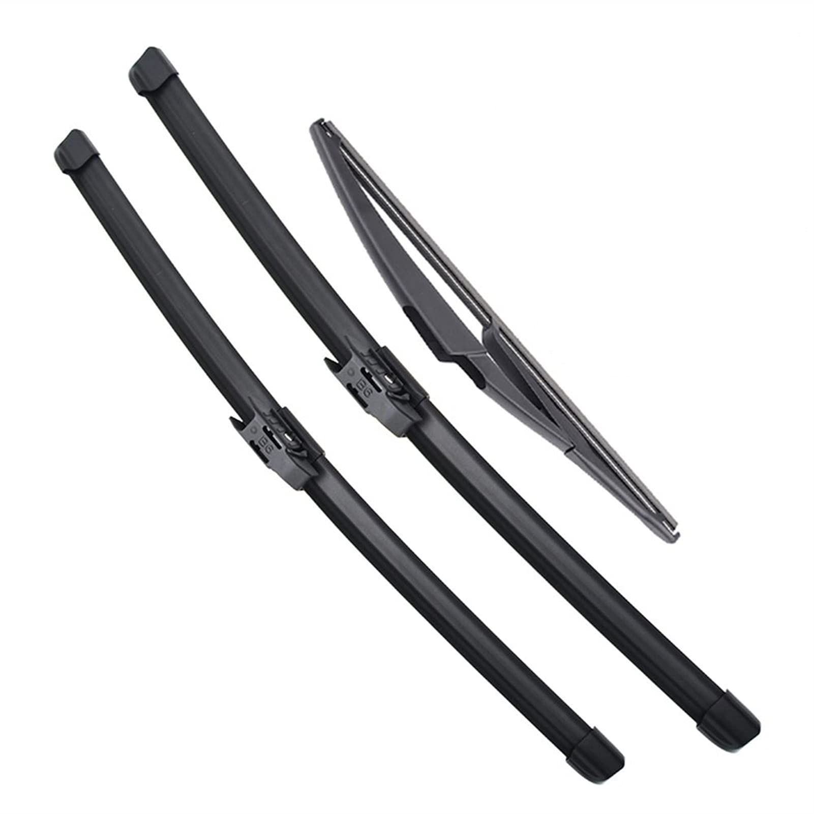Balais d'essuie-glace nettoyage pare-brise Renault Captur 2020 | Kit WILSEM triple action