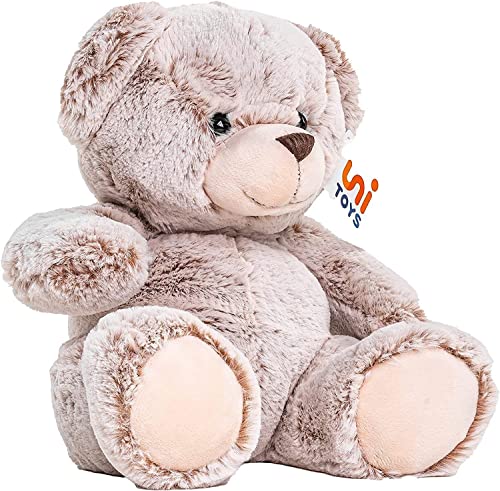 Miniatura 2 de Uni-Toys - Oso De Peluche Muy Suave Marrón Claro - 24 Cm Altura - Oso De Peluche - Peluche De Peluche.