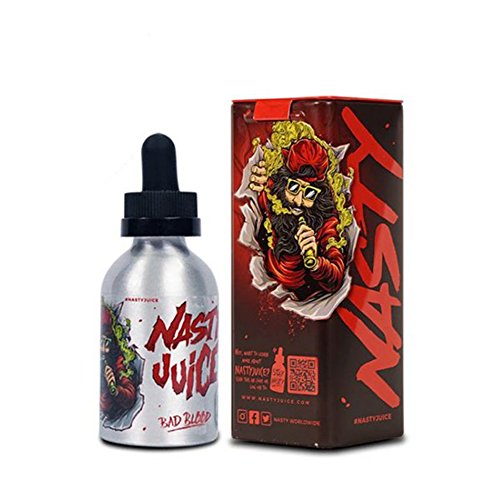 Nasty Juice Premium e-Liquid Bad Blood, Shake-and-Vape für Ihre e-Zigarette, 50 ml