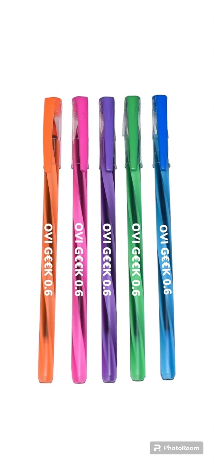 OVI GEEK 0.6 | Blue Ball pens | Pack of 80 Units | Each pack contain 20 units