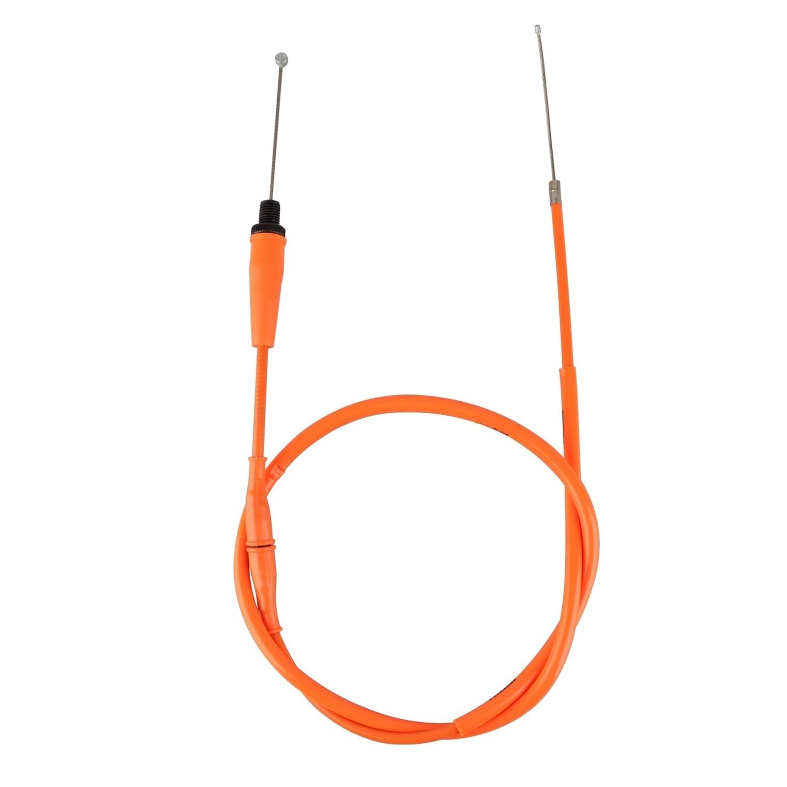 Cavo Acceleratore Adatto per Honda per Yamaha per Suzuki ATV Motocross Cavo acceleratore gas linea frizione da 117 cm Cavi acceleratore per moto(Orange)