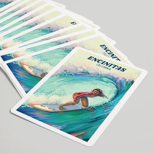Lantern Press Encinitas, Vitamin Sea, 52 Naipes Póker miniatura 5