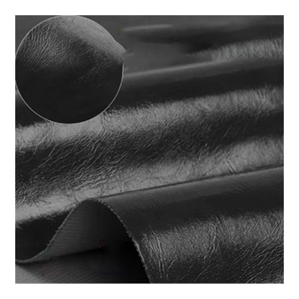 Toppe Riparazione Pelle 4 Pezzi 24x32 Cm - Nero, Autoadesive, In PU Pelle, Per Divani, Auto, Mobili - Foto 5