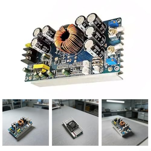 Convertidor de corriente continua de 800W ajustable y reductor Step-Down de 30A para coche 5