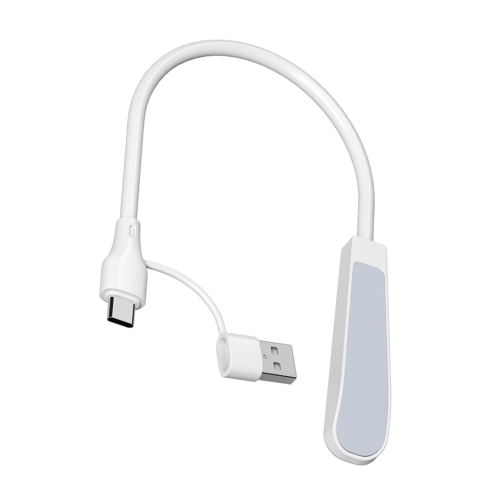 Uqezagpa USB Type C LED Light Portable Reading Small Lamp Adjustable Foldable LED Light for Desktop Notebook Laptop USB Type C Book for Computer