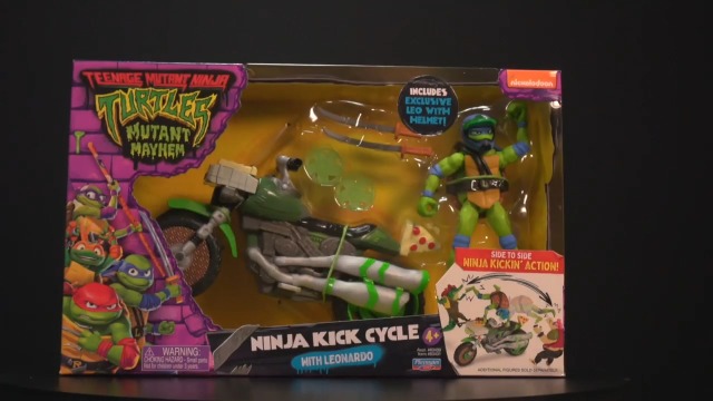 Teenage Mutant Ninja Turtles - Mutant Mayhem Ninja Kick Cycle with