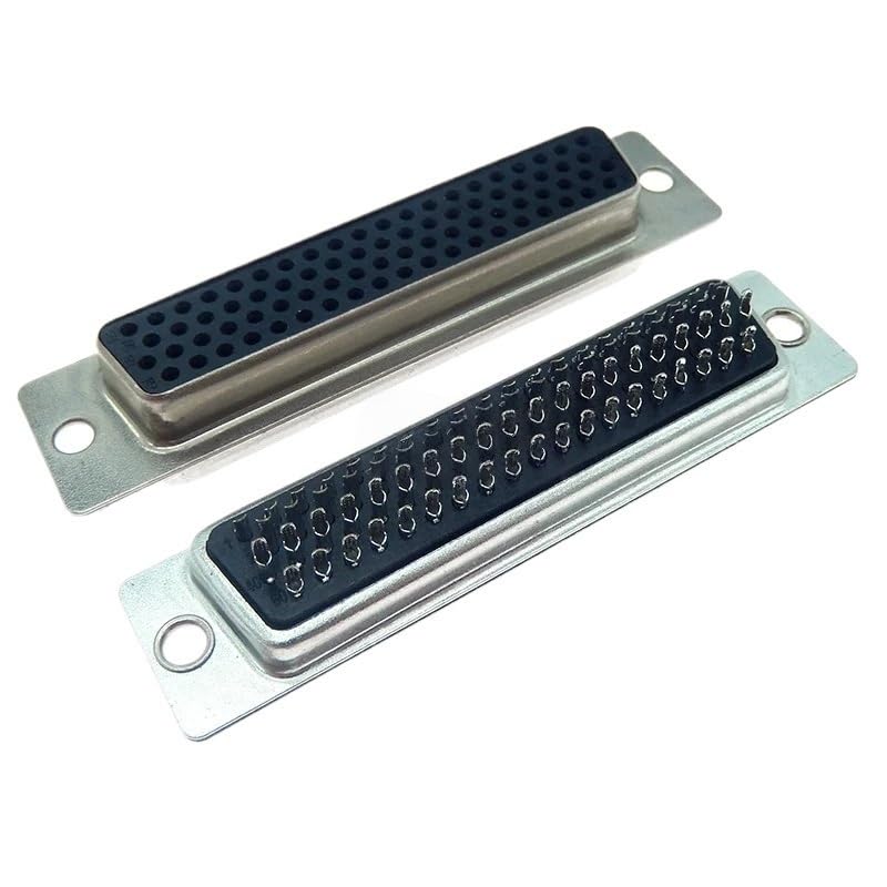 Image of 1PCS DB78 1U 3U Gold Plated Sol* /id Pin Male Female Connector Solder Type D-Sub 78pin Serial Port Adapter HDB78(1PCS 3U Male)