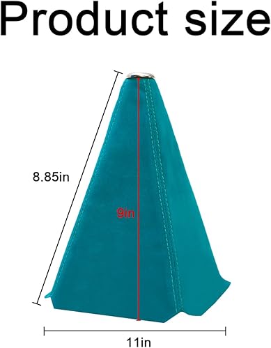 Miniatura 39 de BESULEN Funda para maletero de coche, funda de piel de gamuza, funda de polvo para palanca de cambios manual/automática, funda de repuesto