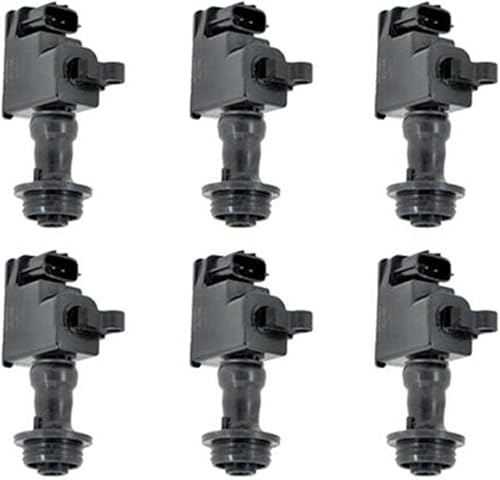 HOLCH Ignition Coil 6PCS Compatible with 98-00 Nissan Skyline Stagea 25L 22448-AA100