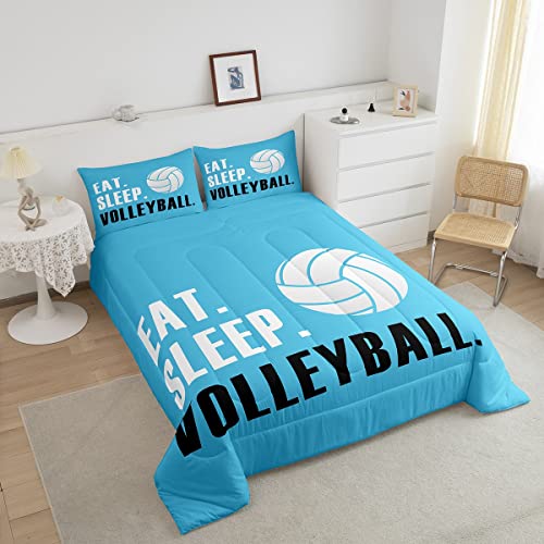 Image of Feelyou Volleyball Bedding Set King Size 3Pcs for Boys Girls Women Men