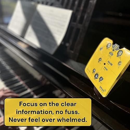 Circle of Fifths Wheel Tool with Built-In Stand, Music Learning Tool, Music Theory Chord & Key Decoder for All, Progressions - Image 4