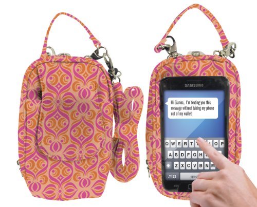 Charm 14 PursePlus Touch Cell Phone Carrying Purse Large - Retail Packaging - Ofelia