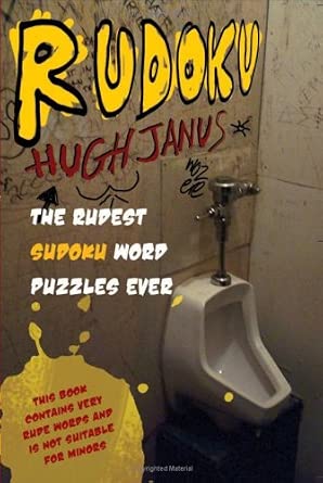 Rudoku: The Rudest Sudoku Word Puzzles Ever book cover