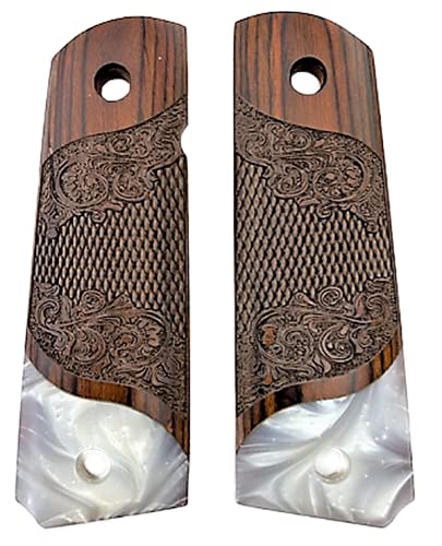 Premium Gun Grips Compatible Replacement for 1911 'Gentleman Grips' Colt