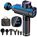 Produktbild Massagepistole, EKUPUZ Massage Gun für Nacken Schulter Rücken Muskel Massagegerät Mit 6 Massageköpfen und 20 Geschwindigkeiten Elektrisches Handmassagegeräte