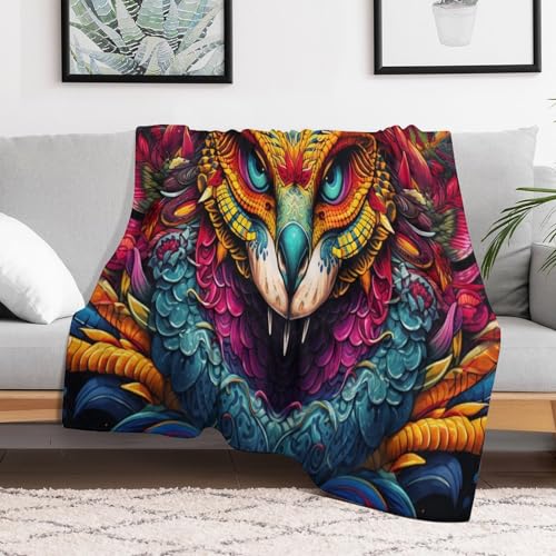 Couverture de canapé chaude motif serpent pour vos soirées cocooning - 3